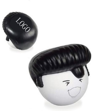 Squishy Rock N Roll Mad Cap Shape Stress Reliever